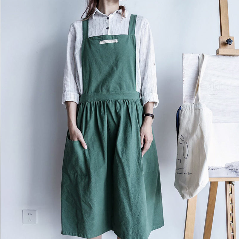 Simple home kitchen apron